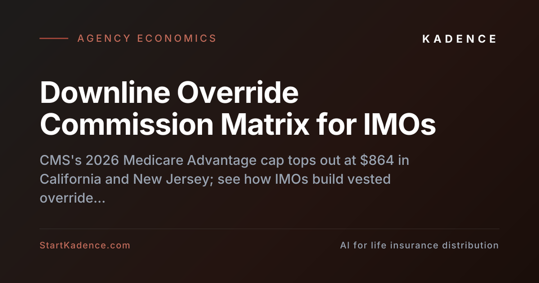 Why Matrix Structure Downline Override Commission Matrix for IMOs | Kadence