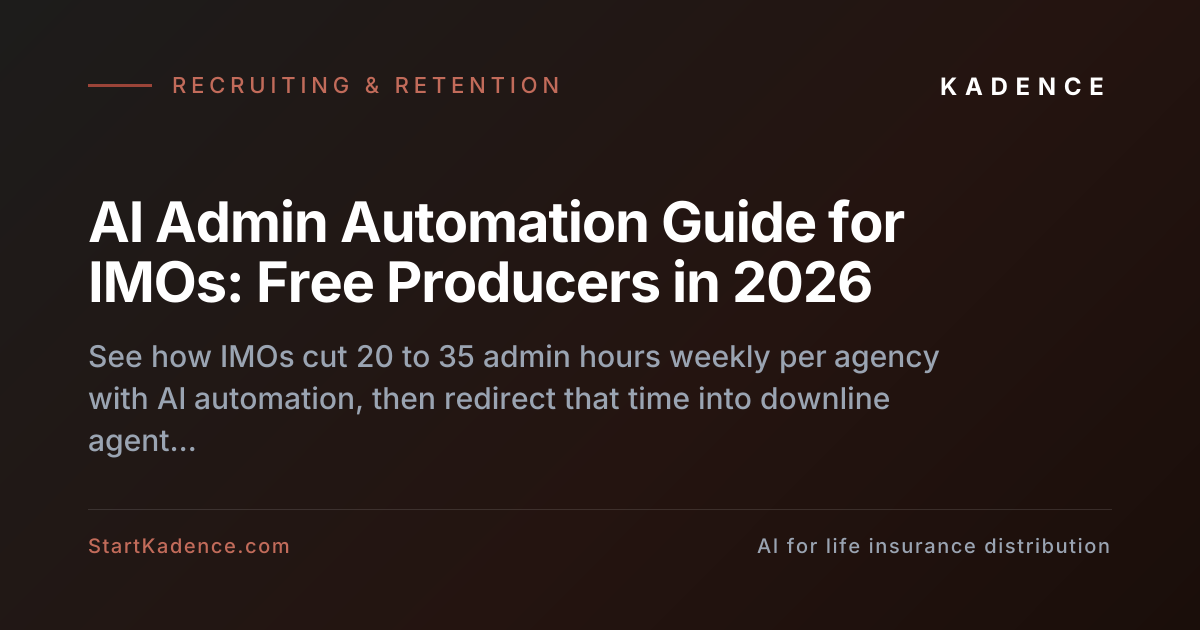 An IMO Guide to AI Admin Automation: Free Producers in 2026