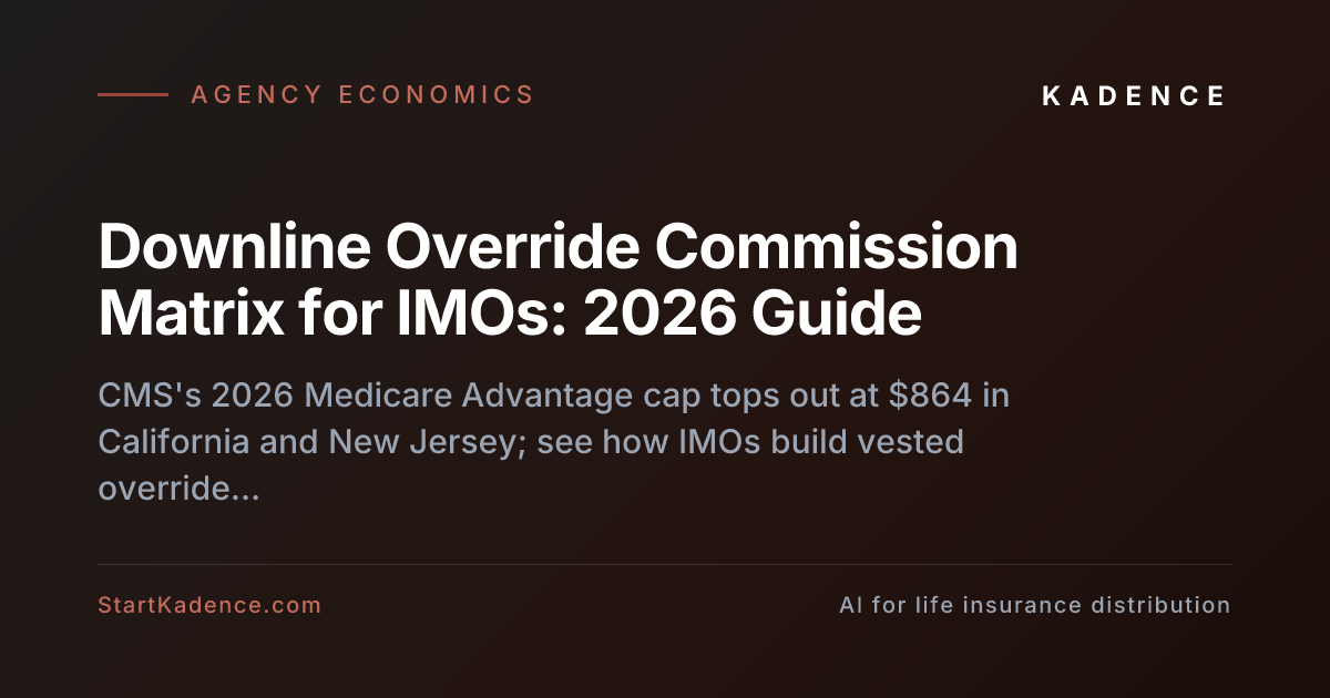 Designing a Downline Override Commission Matrix for Scale in 2026