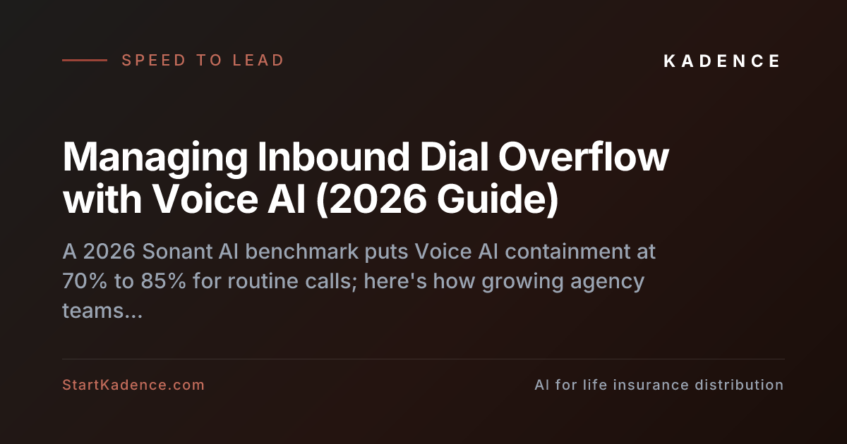 Managing Inbound Dial Overflow with Voice AI in 2026