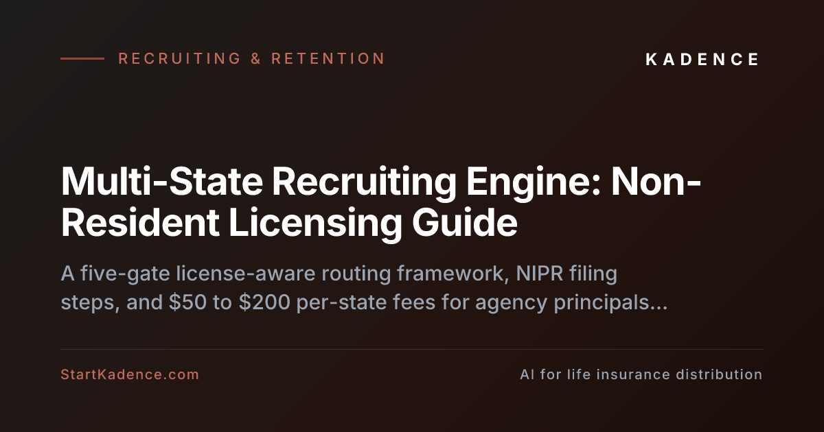 Multi-State Recruiting Engine: Non-Resident Licensing Guide