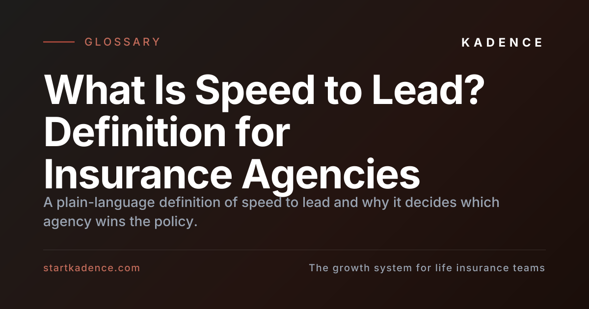 A stopwatch over an insurance lead form illustrating speed to lead.
